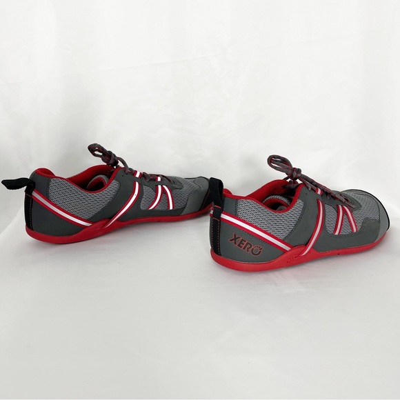 Xero Shoes Gray & Red Prio Lightweight Running & Fitness Shoes Size 14 NWOB - Picture 2 of 15